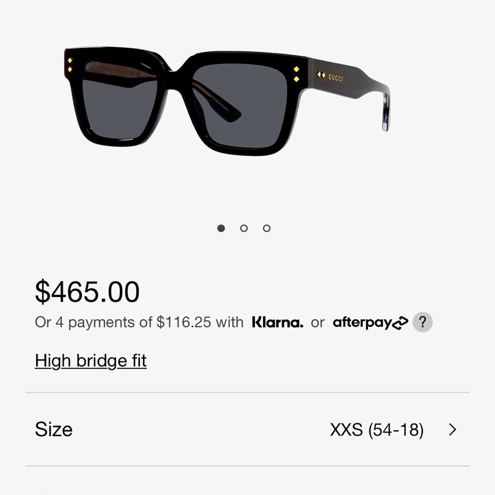 Gucci sunglasses brand new authentic
